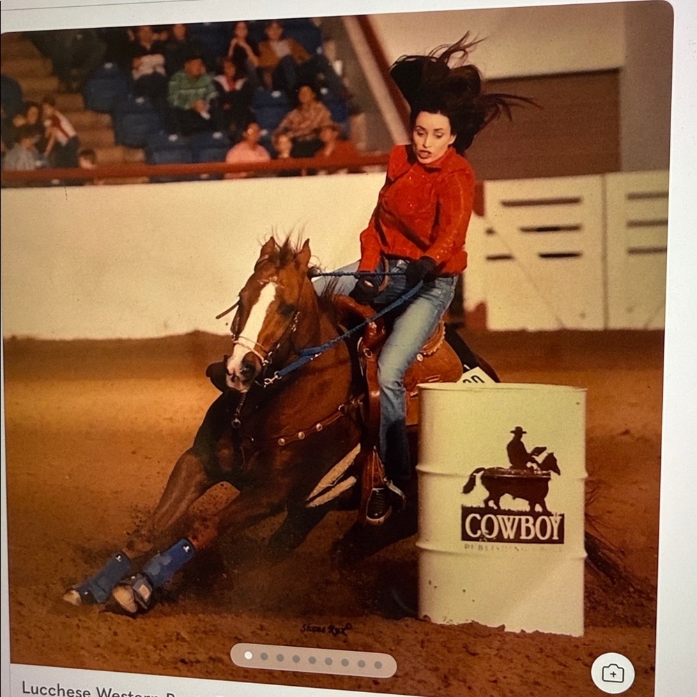 Lucchese Exotic Horned Toad Western Boots Size 7 EUC - Picture 2 of 11